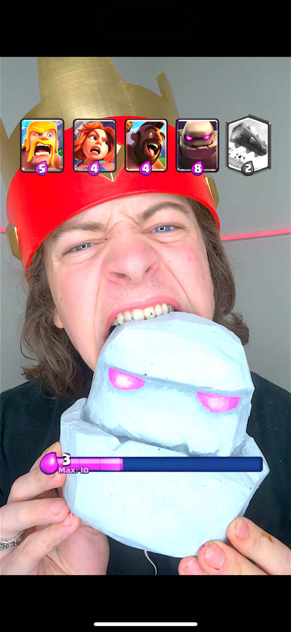 Clash Royale ASMR 🗡️😳 #fyp 