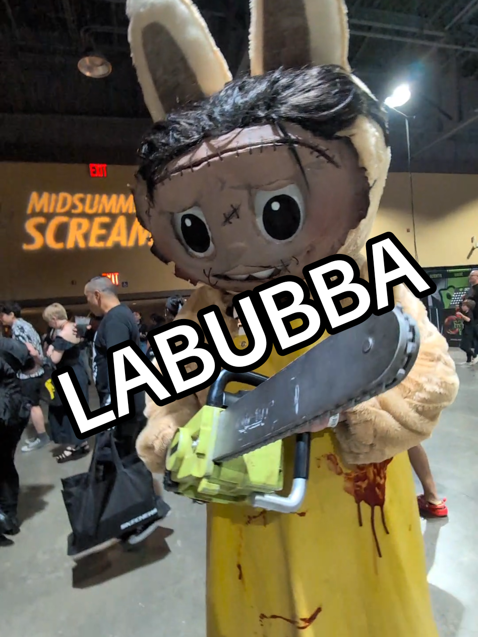 Move over Labubu, LABUBBA is here 😈 #labubu #texaschainsawmassacre #leatherface 
