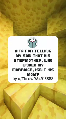 #tiktokpoll AITA for telling my son that his stepmother isn’t his mom? #reddithero #reddit #storytime 
