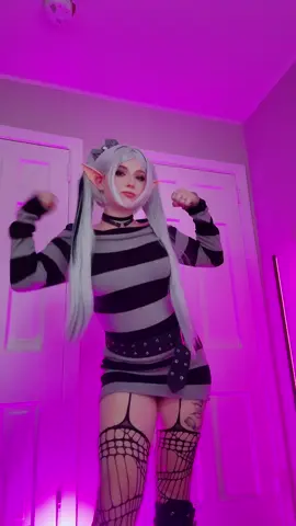 Cozy Alt Frieren I repeat COZY ALT FRIEREN 🖤❤️‍🩹🖤❤️‍🩹🖤 #frieren #frierencosplay #frierendancing #cosplay #cosplaydance 