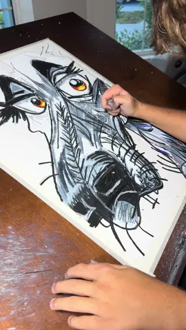 Viktor's dog project isn't just another drawing, it's a vivid pastel symphony Adding some orange to the mix, followed by a splash of red. Each color tells a story!  #greyhound 