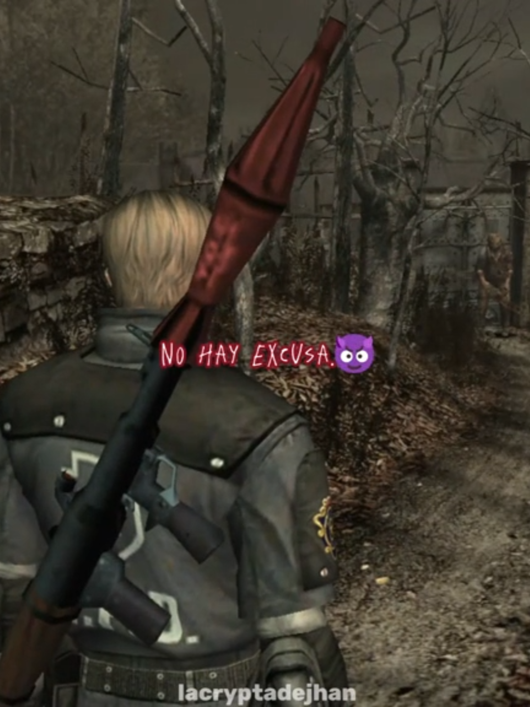 No hay excusa.😈 #fyp #re4 #residentevil4 #re4edit #residentevil4edit #re4meme #memesre4 #lacryptadejhan #jhan #jhanre4 #viral #paratii
