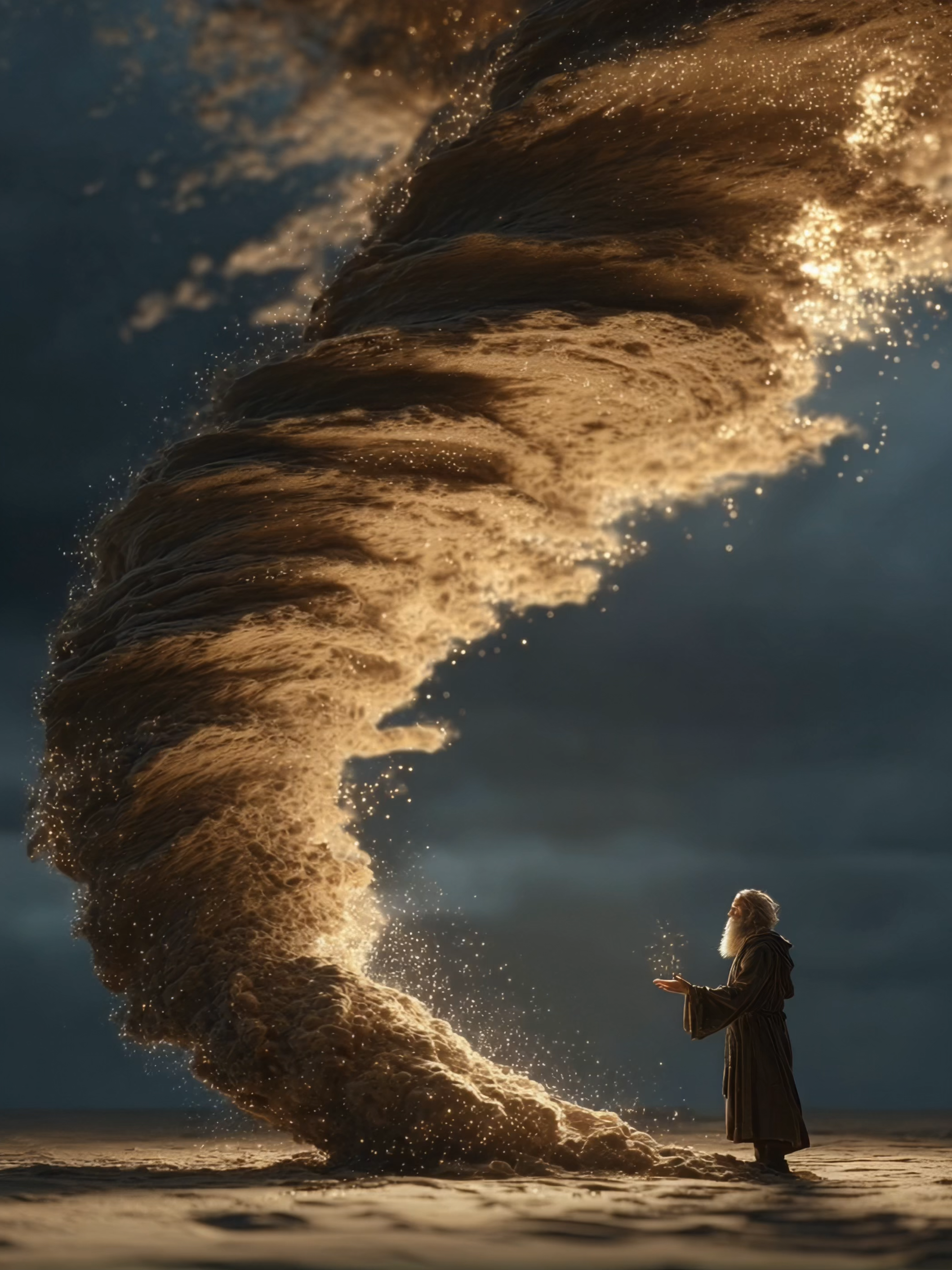 Desert Wizard prt2 (Midjourney - KlingAi) #midjourney #klingai #ai #aivideo #prompt #onetakevideo #aishorts #aigenerated #aiart #midjourneyart #digitalartist #aiartcommunity #techtok #Ai #foryou #fyp #kling #tiger #wizard #desert #magic #tornado #transform