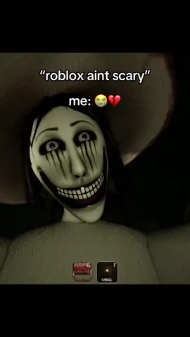 bro i dont even get scared😭😅 #robloxhorror #robloxfyp #fypシ #funny #screaming 