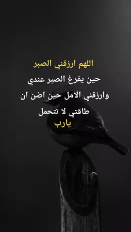 اللهم ارزقني الصبر #دعاء♡الخير #اكسبلورexplore #نشر #متابعه_ولايك_واكسبلور_فضلا_ليس_امر #هاشتاقات_تيك_توك_العرب 