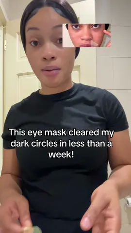 No filter! #fyp #eyemask #darkcirclesundereyes #blowthisuptiktok 