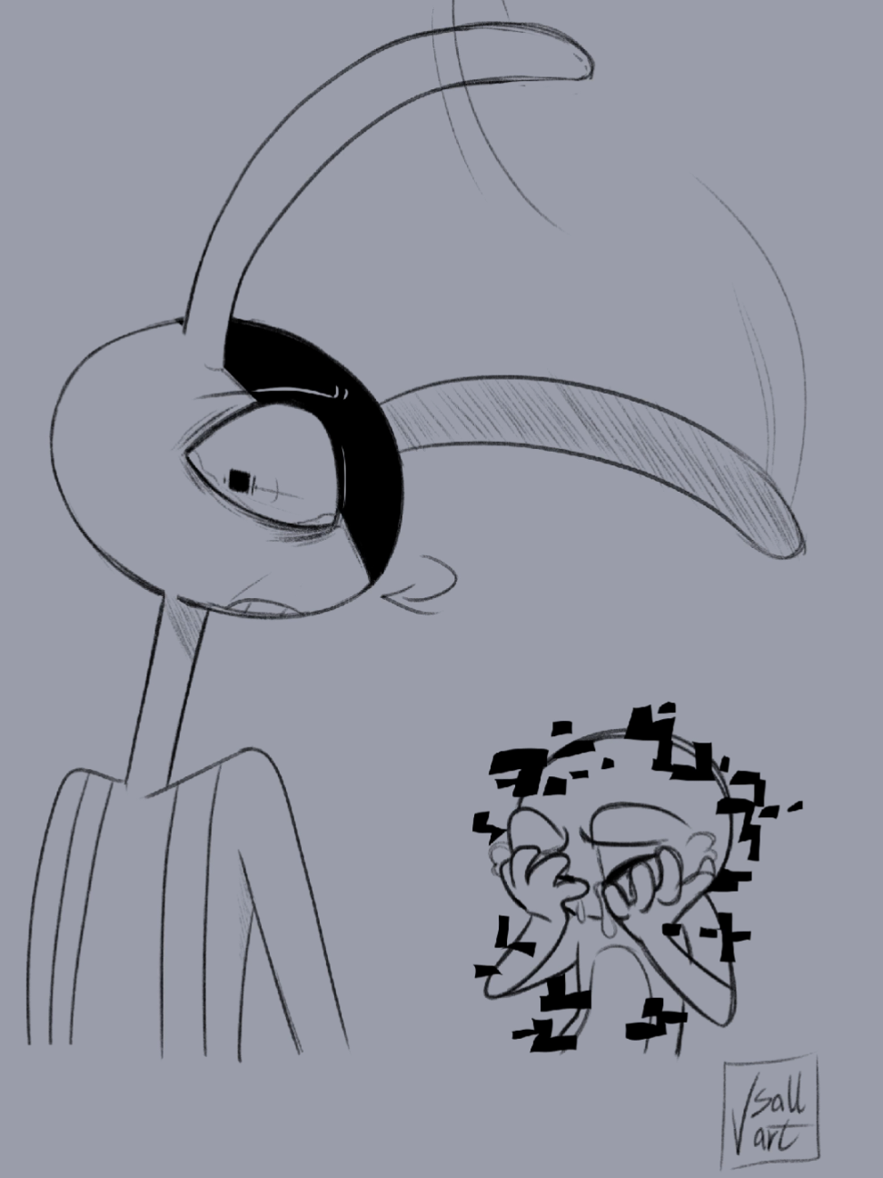 I had this theory... What if Ribbit was actually Jax's brother or sister?...  In short, TADC is becoming more and more interesting... 😭💔 Animation inspired by @SneezyDemonSoup #tadcjax #tadcribbit  #theamazingdigitalcircus #tadcragatha #animation 
