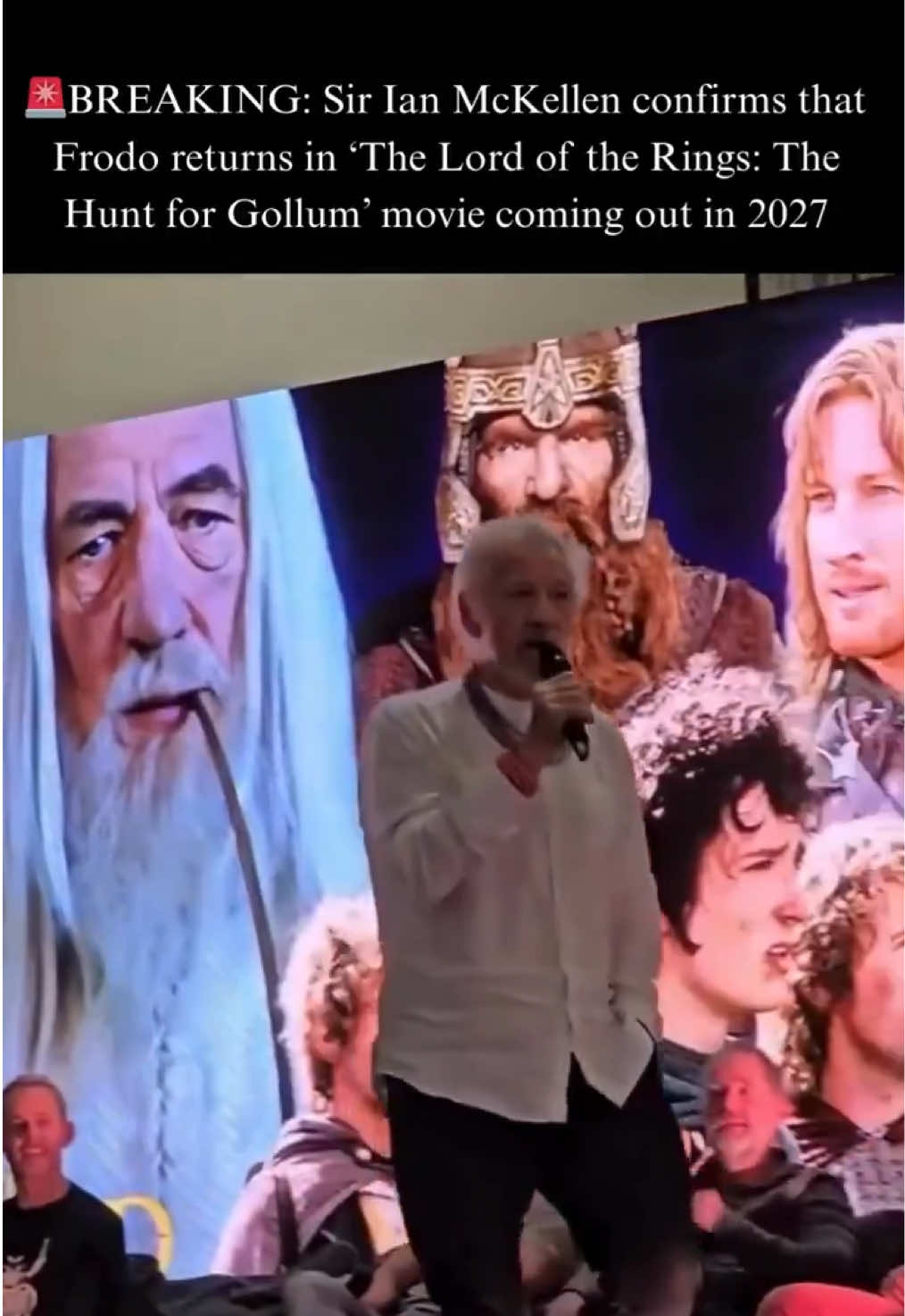 🚨BREAKING: Frodo is returning to Middle-earth! 