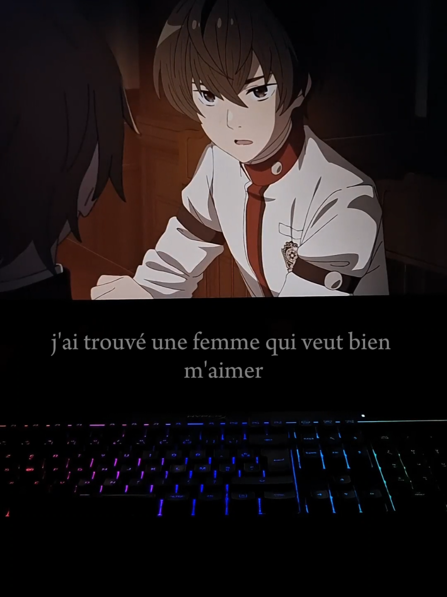 j'ai trouvé une femme qui veut bien m'aimer #anime #mushokutensei #animeedit #sad #citation 