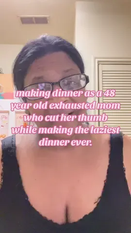 make dinner with me as a 48 year old exhausted mom whose cat kept her up all night and whose kid starts college again tomorrow as a junior so we will have a normal routine again and who cut her thumb because she's so tired. #dinner #makedinnerwithme #exhaustedmom #brats #lazy 