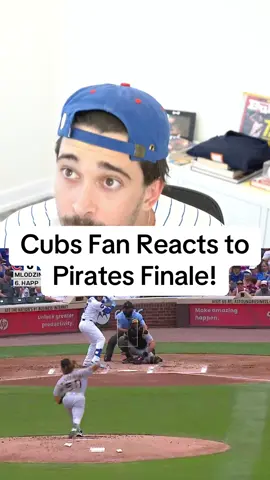 Chicago Cubs vs Pittsburgh Pirates Reaction. #MLB #chicagocubs #baseball #cubs #mlbtiktok 