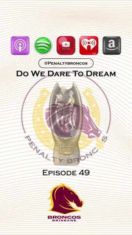 🎙️ Episode 49: Do WE Dare To Dream (NRL Round 24) 💭✨ Do we dare to dream? Finals footy is here and the Broncos are right in the 