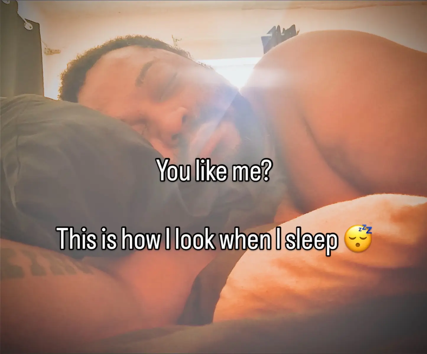 I change for nobody but for the right body I might make some adjustments and move over and let you nap with me lol 😂 
