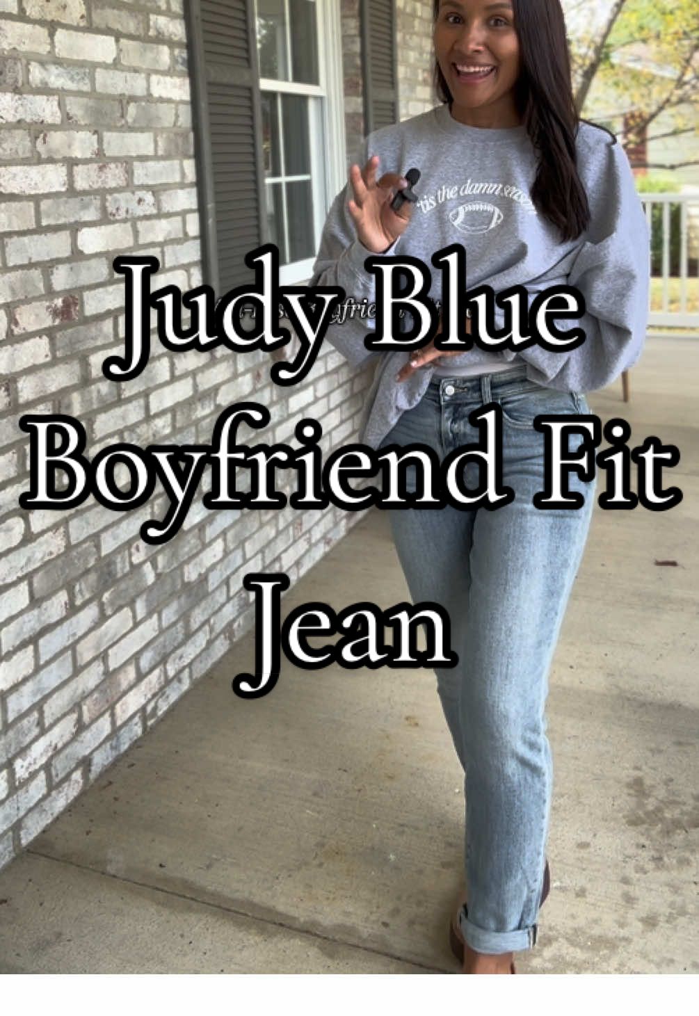 The comfiest jean EVER! #boyfriendjeans #jeans #nondistressedjeans #tiktokshoplabordaysale #denim 