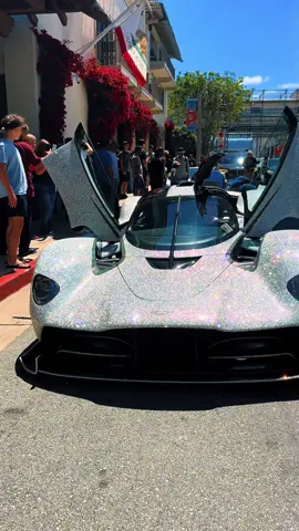 Ending this wild Monterey Carweek! ✨💎 #carspotting #hypercar #astonmartin #sparkle #satisfying 