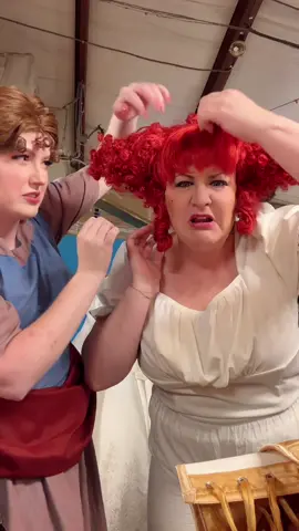 Another backstage moment for fun #musicaltheatre #actress #broadway #newyork #theatre 