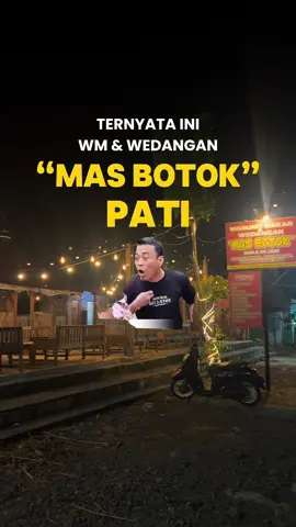 Ternyata ini wm & wedangan Mas Botok, menunya lengkap banget dari Kopian, seafood sampe tambah Ban pun adaa 🍹 Sayang belum rejeki ketemu sama mas Botok 🙂‍↔️ #masbotok #masbotokpati #demopati #sudewo #bupatisudewo @Botokpati78 