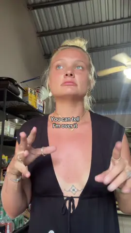 Things could always be worse…🥴 But cleaning rotting meat in 94° weather with a broken foot is not ideal 