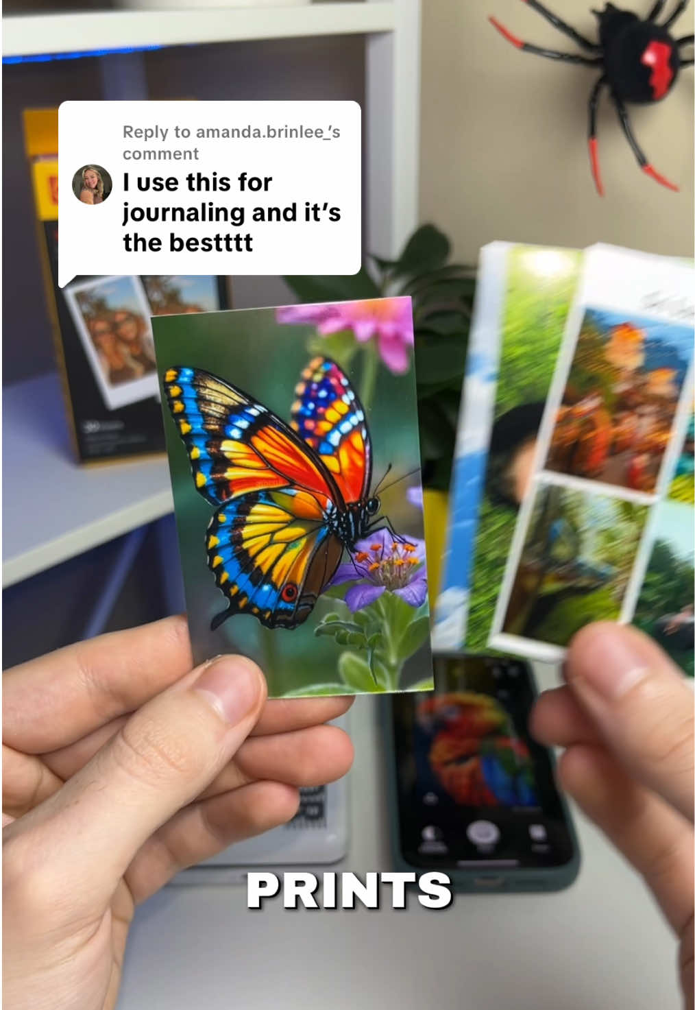 Replying to @amanda.brinlee_ The Kodak Mini Printer makes journaling and scrapbooking so much easier. The prints are sharp, colorful, and look like real photos instead of cheap stickers. Perfect for planners, memory books, or just keeping photos you love. Definitely one of my favorite purchases this summer!📸☀️ @Kodak Photo Printer #photos #photoprinter #scrapbookideas #junkjournaling #kodakphotoprinter 