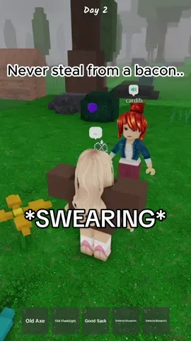 What did she call me?? 😭 #roblox #robloxfyp #99nightsintheforest #99nightsintheforestroblox 