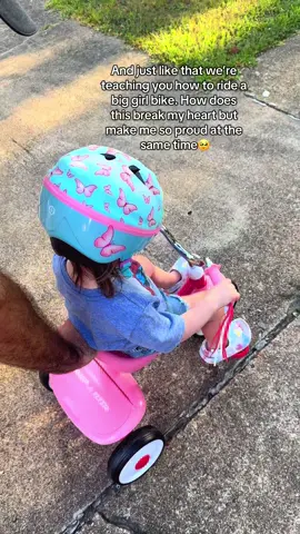 Motherhood is bittersweet🥹 #mybaby #growingup #childhood #bike 