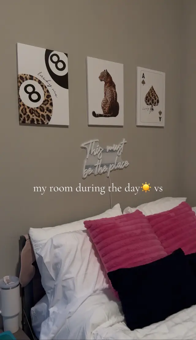 not 100% finished with everything because I’m still waiting on a few packages but wanted to post how it looks so far🥰 #umiami #umiamiapartment #sophomoreapartment #roomdecor #college 