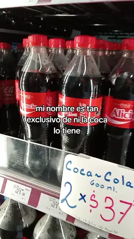 no he visto ninguna coca-cola con el nombre de Ayary  o sí