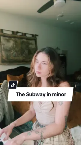 Ever wonder what The Subway by @chappell roan would sound like if it was in a minor key… well wonder no further! It kinda feels like the inner monologue of Joe from You when he was trying to change… #thesubway #chappellroan #cover #minorkey #you 