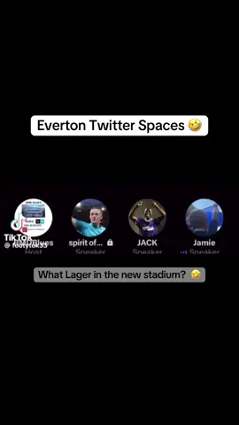 Everton Twitter Spaces 🤣