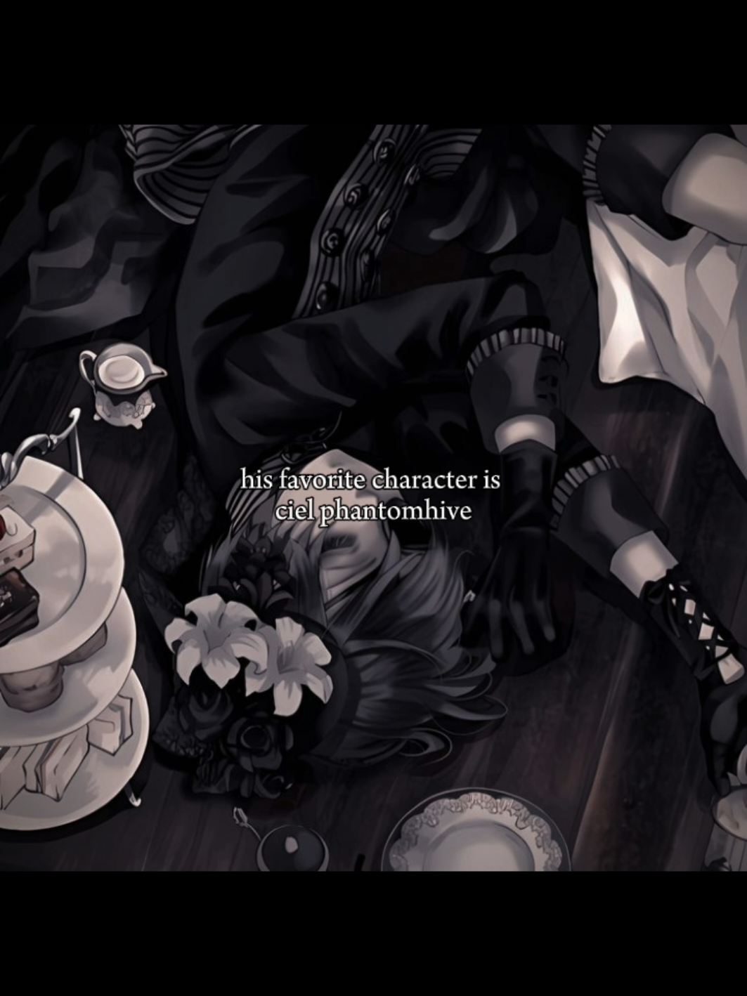 he is my favorite character throughout the whole thing #cielphantomhive #blackbutler #anime #fyp