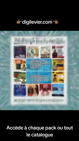 Catalogue de packs de produits digitaux (formations, modèles ou templates, et autres) avec droit de revente. Ces packs de ressources digitales couvrent différents domaines d'activités et carrières professionnelles. À découvrir absolument ! #produitsdigitaux #formation #businessenligne #digitalproducts #digitalmarketing 