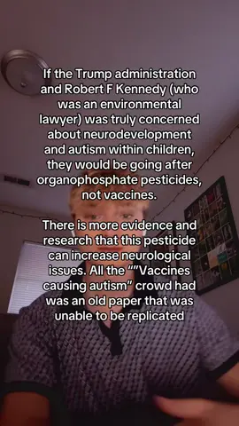 Sooo maybe restrict those pesticides, not gut vaccine research? #trump #vaccines #pesticides #environment #robertfkenendyjr 