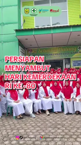 Persiapan menyambut hari kemerdekaan RI Ke-80 di UPTD Puskesmas Ulee Kareng #puskesmasuleekareng #hutrike80indonesia🇮🇩 #kemerdekaanindonesia #puskesmas 