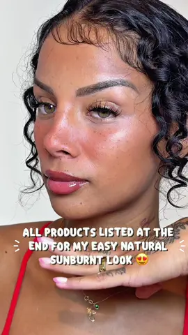 My natural sunburnt look went crazyyyy !!! Enjoy my cheat code babes 🥰☀️ @Rare Beauty @Fenty Beauty @Supergoop @sephora @Benefit Cosmetics   #fy #fyp #makeup #makeuptutorial 