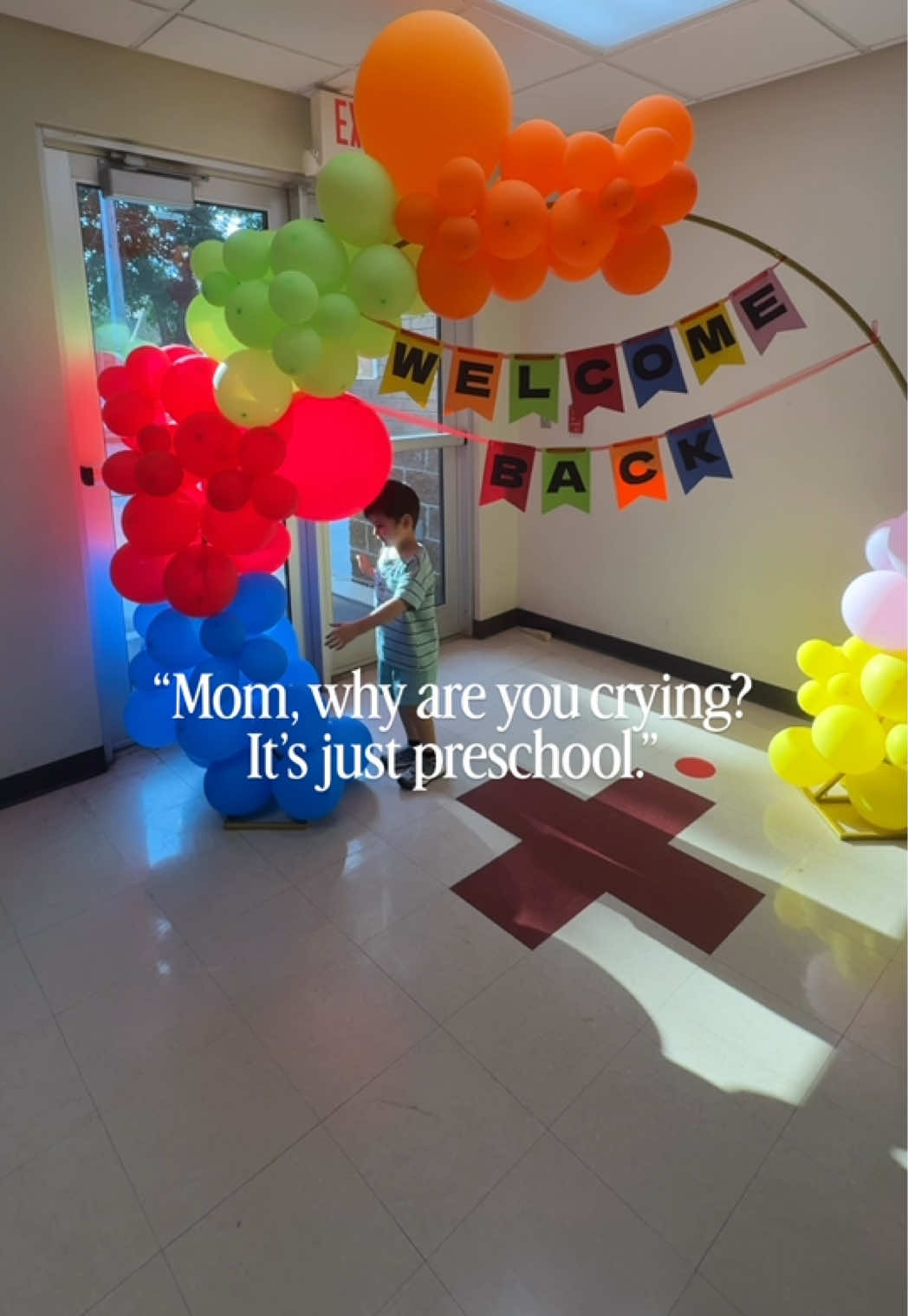 BRB. I’ll be crying for the next 5-7 business days.😭😭😭😭😭😭 My first baby is going to preschool on Tuesday. Send tissues. #backtoschool #prek #preschool #sahm #motherhood 