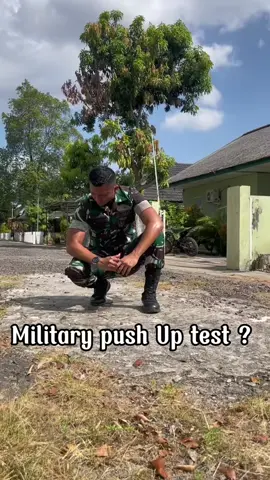 Tes Push Up Militer?? 
