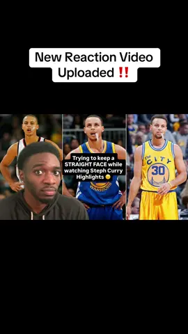 I couldn’t handle it 😂‼️ #linkinbio #gowatch #stephcurry #reaction #foryou 