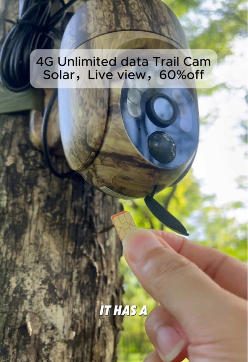 After installing this 4G camera, it can rotate 360 degrees and see any corner. #foryou #tiktokmademebuyit #trailcamera #novatopfinds #falldealsforyou
