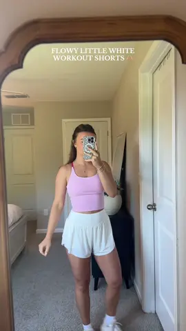 So obsessed and they’re so soft ☁️✨ #workoutshorts #workoutclothes #gymfit #gymootd #fitnessgirlsoftiktok 