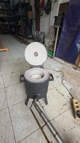 tungku peleburan logam 5kg 2000 derajat #meltingfurnace #furnace #tungkupeleburan #goldminingconsultan #indogoldmining 