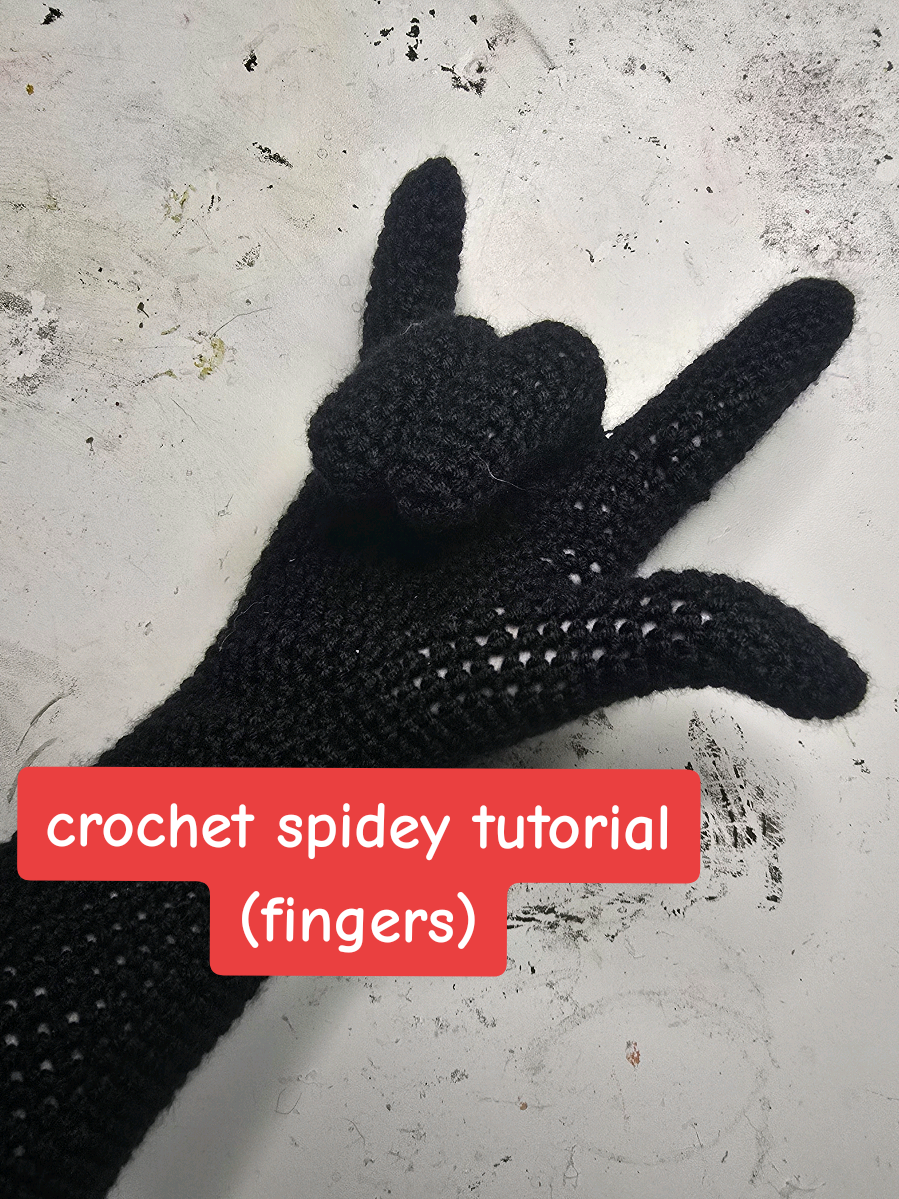 pls let me know if this was helpful and what I can do to make it more so #crochet #spideysuit #crochetspidey #crochettutorial 