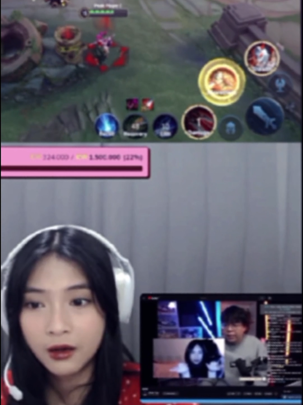 liat nih mas, si jinan sampe shock gitu @DEANKT #deankt #deanktnocounter #HonorofKings #HOKxDetectiveConan #HOKID 