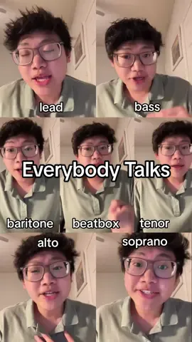 everybody talks by neon trees #fypシ #everybodytalks #harmonizing #neontrees #acapella 