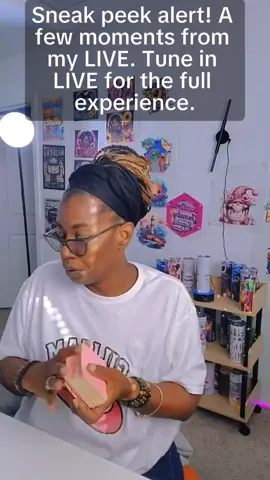 Sneak peek alert! A few moments from my LIVE. Tune in LIVE for the full experience. #tiktoklive #livehighlights #giftedsuz 