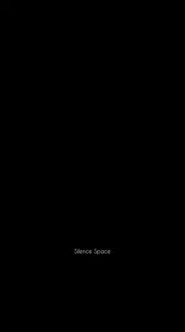 In another life. . . .#silencespace @T