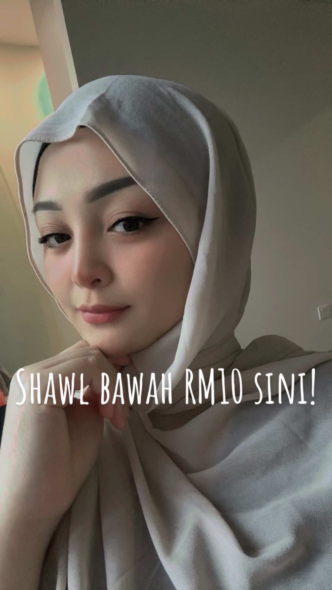 shawl murah check my showcase syg! CODE: taupe! 😘 #fyp #chyiechyiemoreen #aiteamsementara2025 