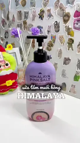 cái mùi muối hồng nó thơmmm lâuuuu vữ luôn nha #muoihonghimalaya #himalayapinksalt #suatammuoihonghimalaya #purifyandnourish #review 