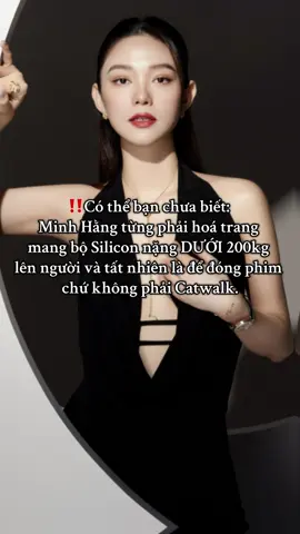 Chị mà là Siêu Mẫu mấy bộ đồ nặng kg cứ giao cho chị diễn #minhhang #minhhangstan 