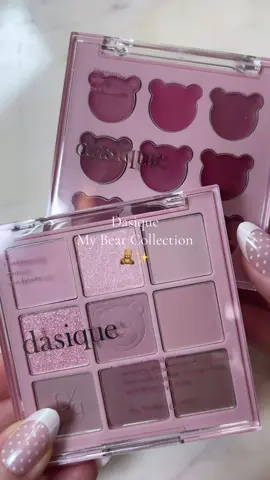 Sweet Mauve Bear Duo 🧸🎀✨ @dasique_usa #dasique #kbeauty #koreanmakeup #makeupreview 