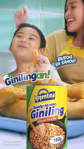 Lumpia Queen yarn? 👸 Pag may Argentina Pork Giniling, sahog-ready anytime kahit di namalengke! 🐷✨ #Ginilingan